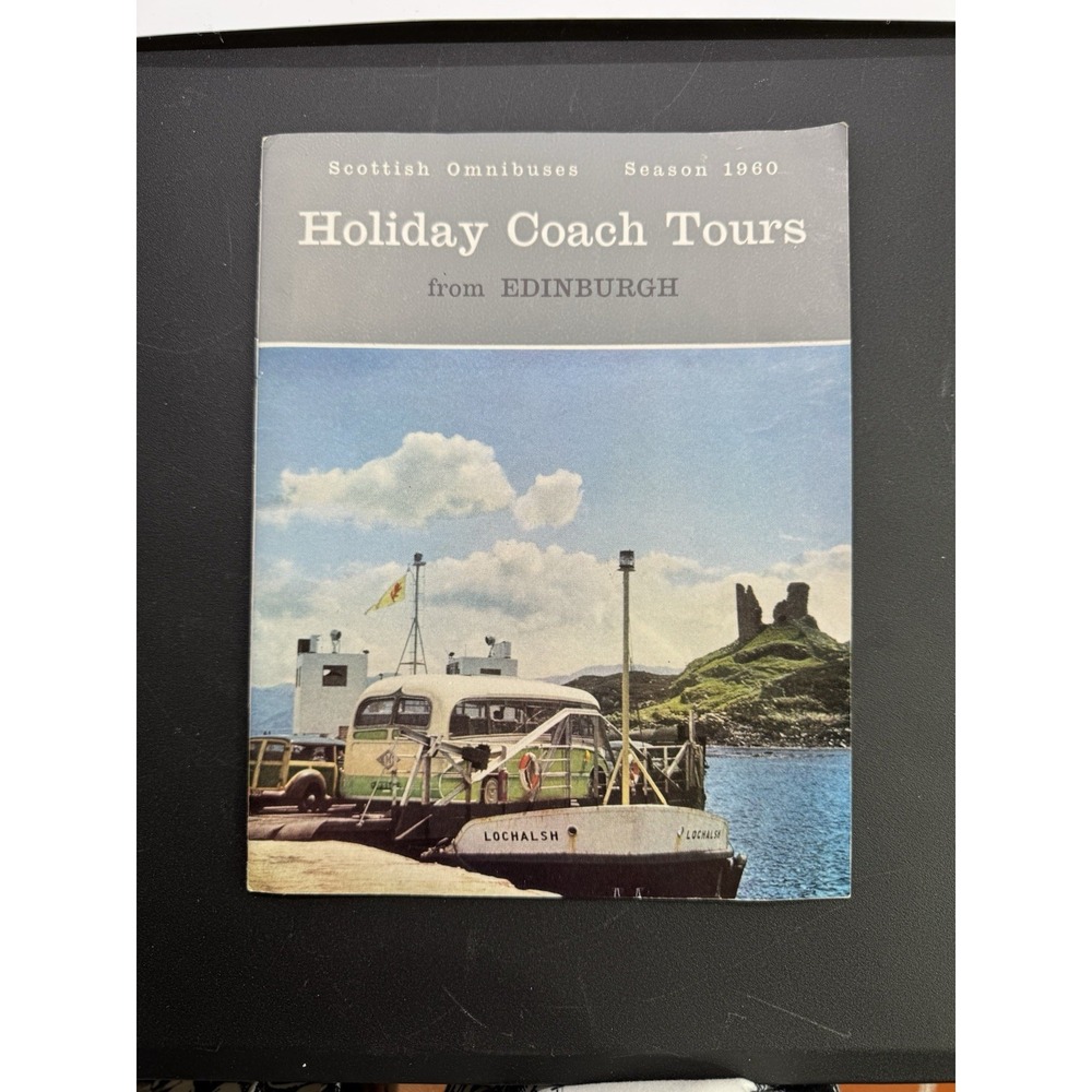 1960 Scottish Holiday Coach Tours Guide